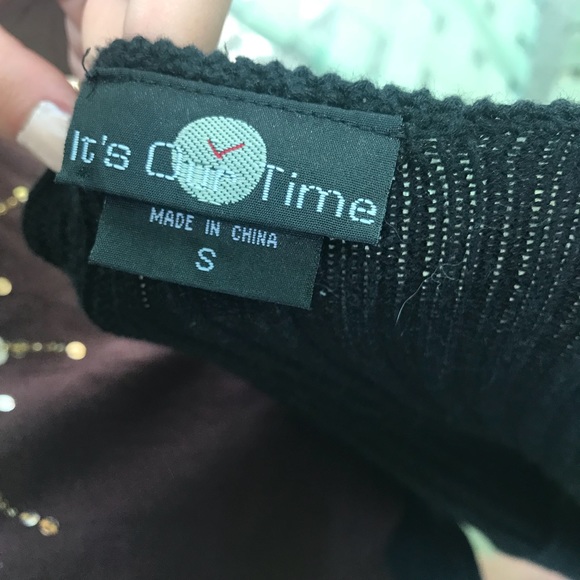 ➲ vintage black sweater - Picture 6 of 6